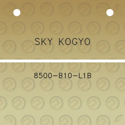 sky-kogyo-8500-b10-l1b