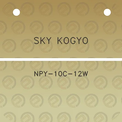 sky-kogyo-npy-10c-12w