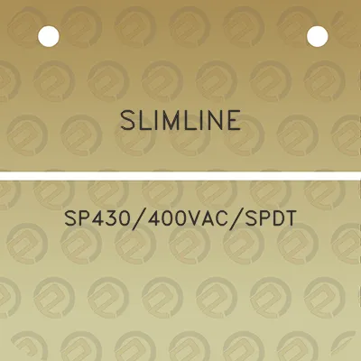 slimline-sp430400vacspdt