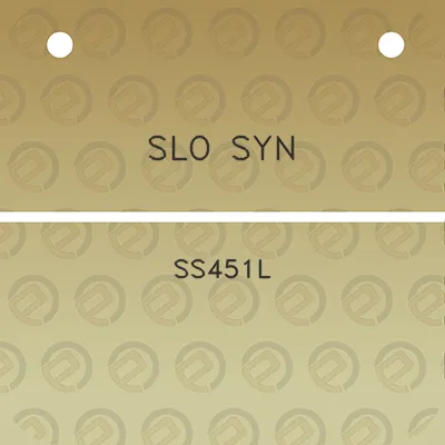 slo-syn-ss451l