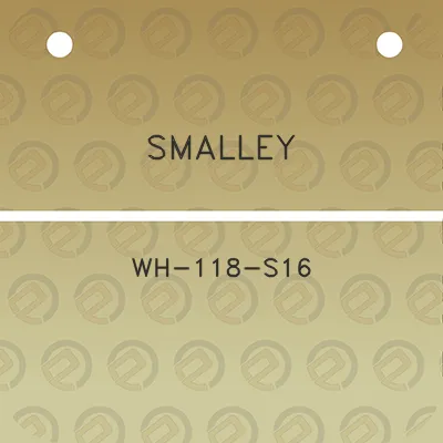 smalley-wh-118-s16