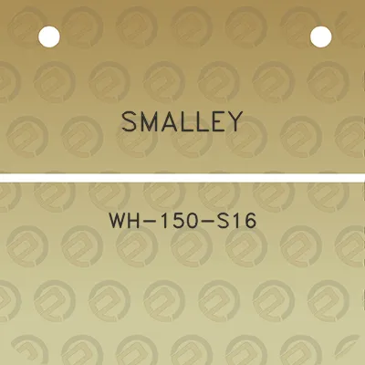 smalley-wh-150-s16