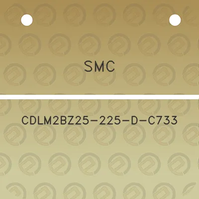 smc-cdlm2bz25-225-d-c733