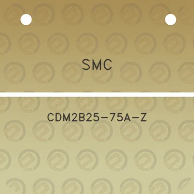 smc-cdm2b25-75a-z