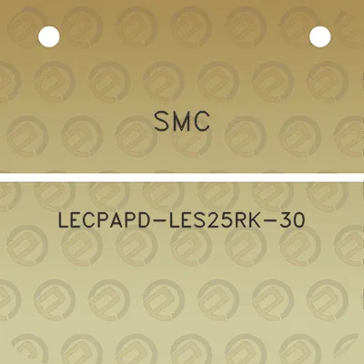 smc-lecpapd-les25rk-30