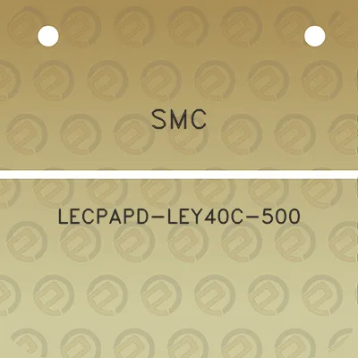 smc-lecpapd-ley40c-500