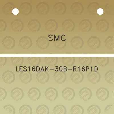 smc-les16dak-30b-r16p1d