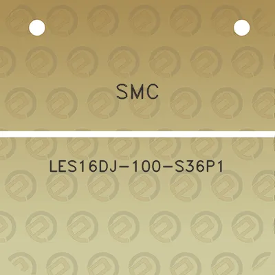 smc-les16dj-100-s36p1