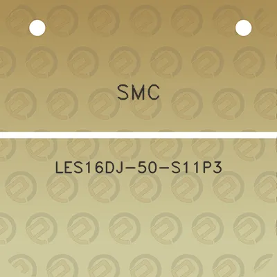 smc-les16dj-50-s11p3