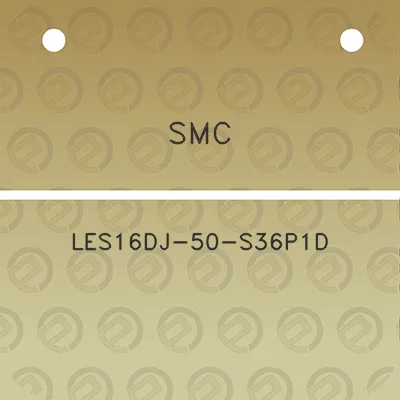 smc-les16dj-50-s36p1d