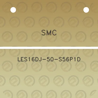 smc-les16dj-50-s56p1d