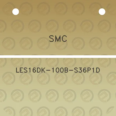 smc-les16dk-100b-s36p1d