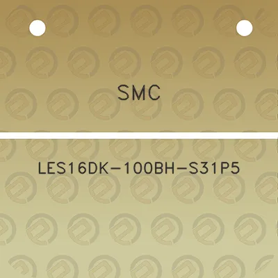 smc-les16dk-100bh-s31p5