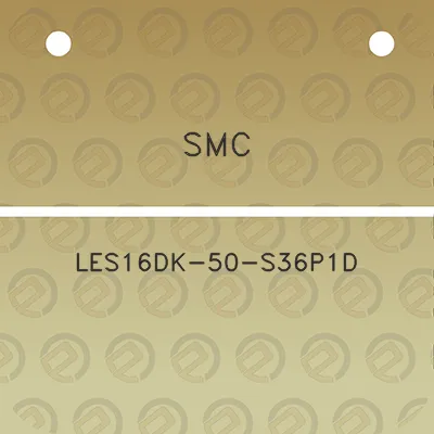 smc-les16dk-50-s36p1d