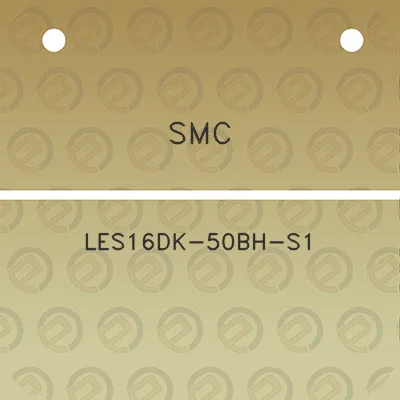 smc-les16dk-50bh-s1