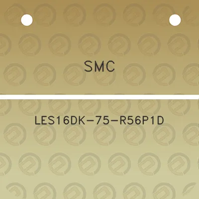 smc-les16dk-75-r56p1d