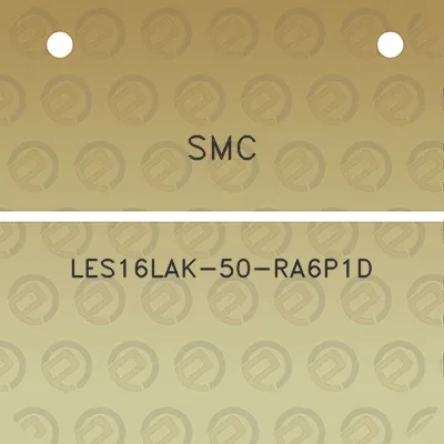 smc-les16lak-50-ra6p1d