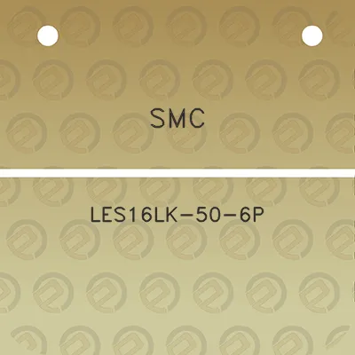 smc-les16lk-50-6p