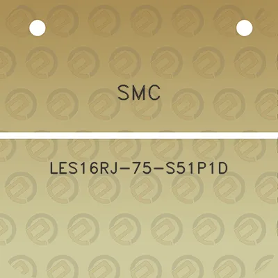 smc-les16rj-75-s51p1d