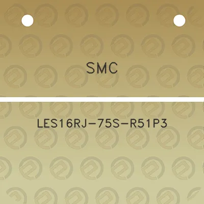 smc-les16rj-75s-r51p3