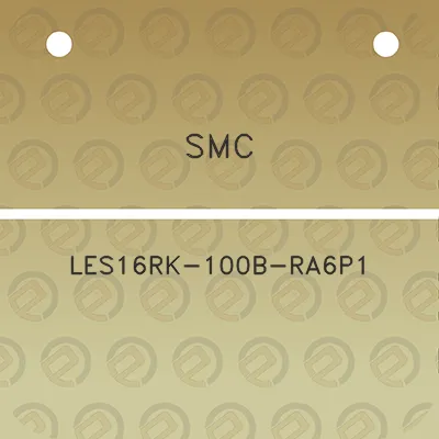 smc-les16rk-100b-ra6p1