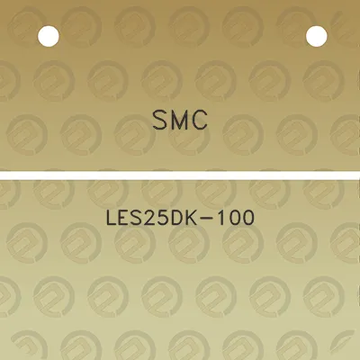 smc-les25dk-100