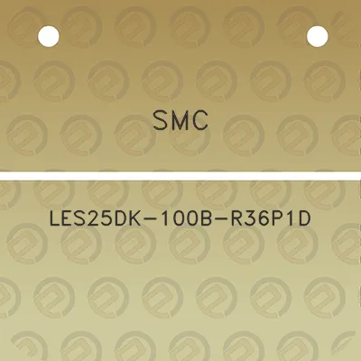 smc-les25dk-100b-r36p1d