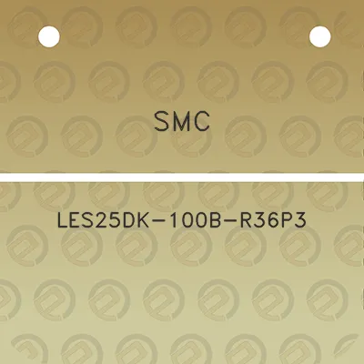 smc-les25dk-100b-r36p3