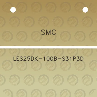 smc-les25dk-100b-s31p3d