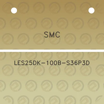 smc-les25dk-100b-s36p3d