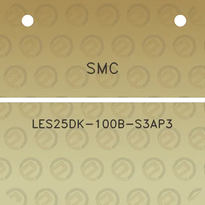 smc-les25dk-100b-s3ap3