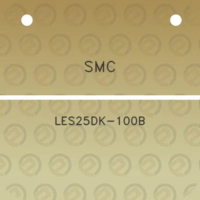 smc-les25dk-100b