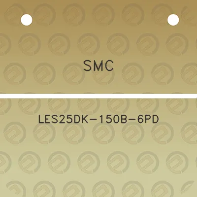 smc-les25dk-150b-6pd