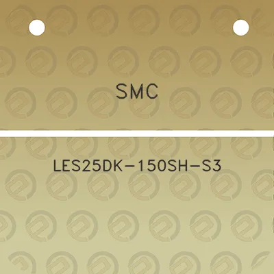 smc-les25dk-150sh-s3