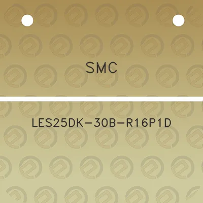 smc-les25dk-30b-r16p1d