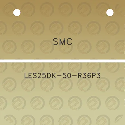 smc-les25dk-50-r36p3