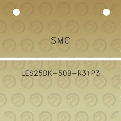 smc-les25dk-50b-r31p3