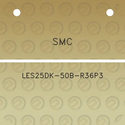 smc-les25dk-50b-r36p3