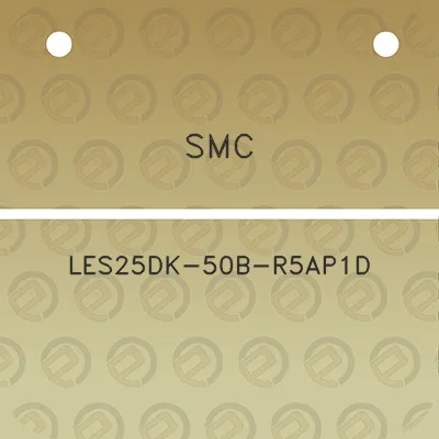 smc-les25dk-50b-r5ap1d