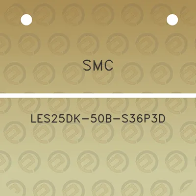 smc-les25dk-50b-s36p3d