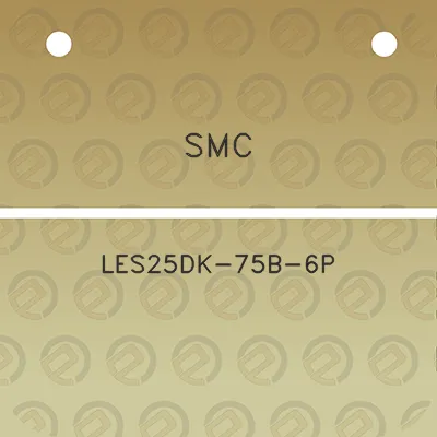 smc-les25dk-75b-6p