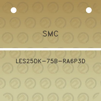 smc-les25dk-75b-ra6p3d