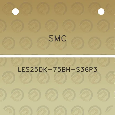 smc-les25dk-75bh-s36p3