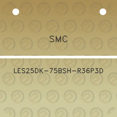 smc-les25dk-75bsh-r36p3d