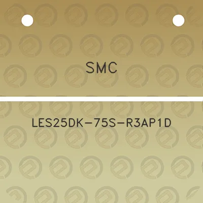 smc-les25dk-75s-r3ap1d