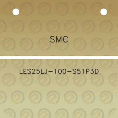 smc-les25lj-100-s51p3d