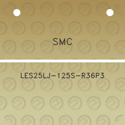 smc-les25lj-125s-r36p3