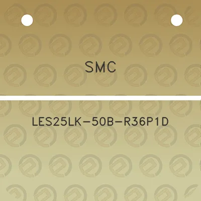 smc-les25lk-50b-r36p1d