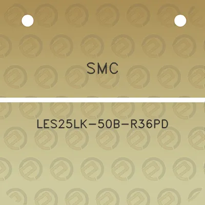 smc-les25lk-50b-r36pd