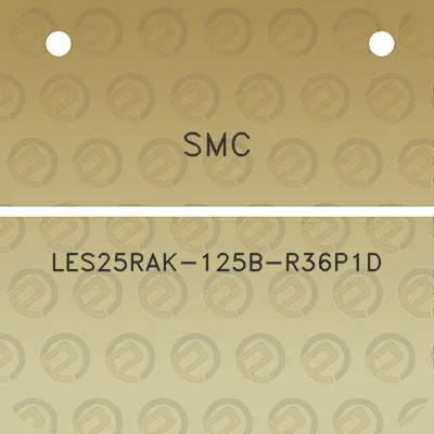 smc-les25rak-125b-r36p1d